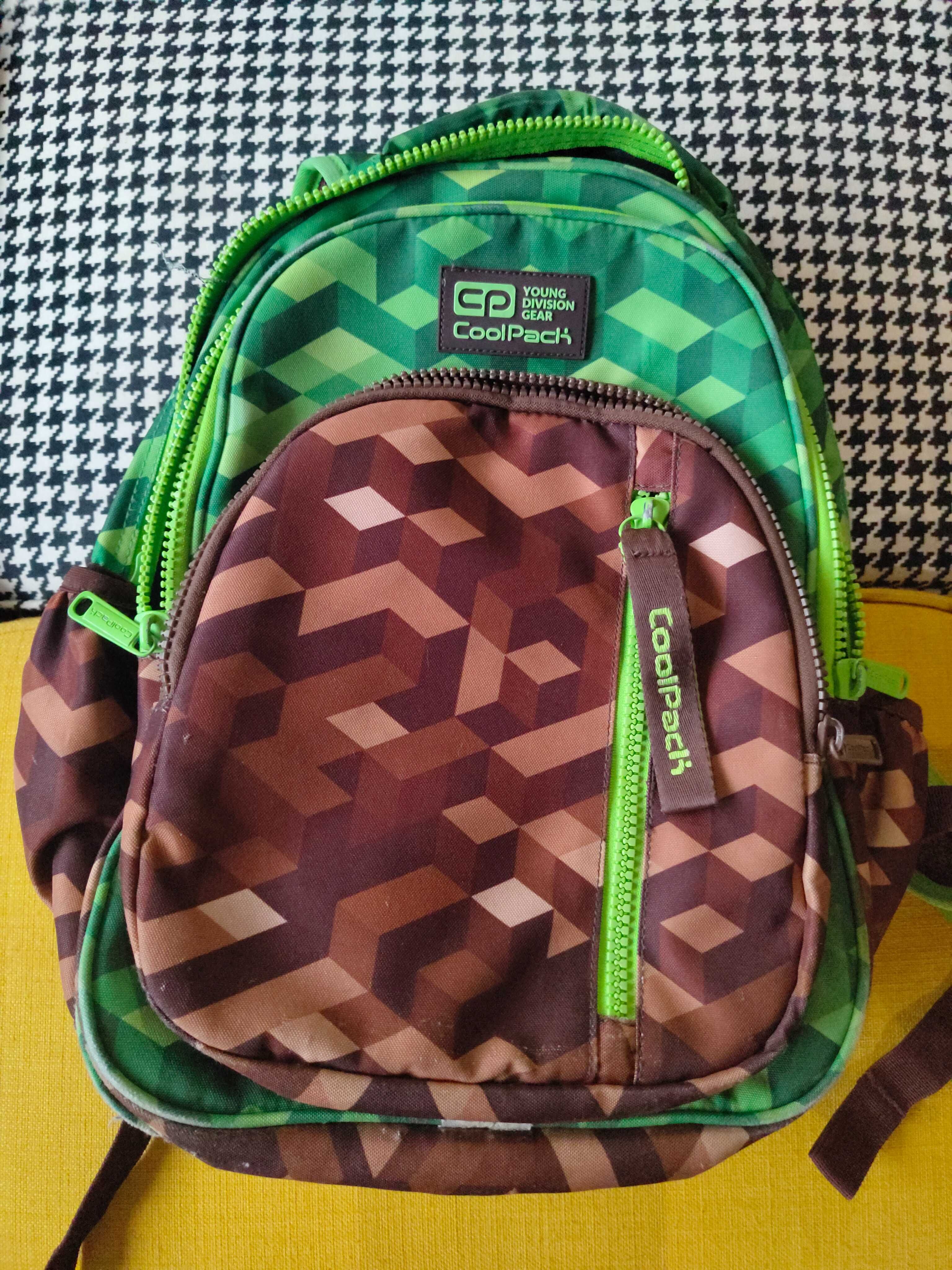 оригинална ученическа раница CoolPack Minecraft дизайн