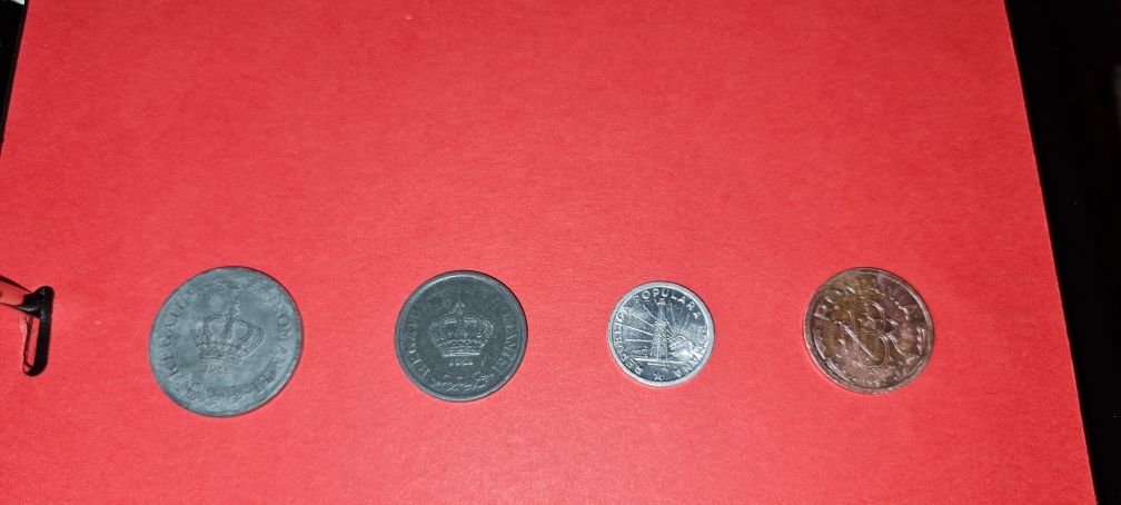 Moneda 1 leu 1951, 5 lei 1941, 2 lei 1941, 1 leu 1992