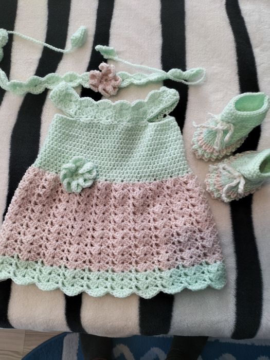 Rochițe  fetițe croșetate