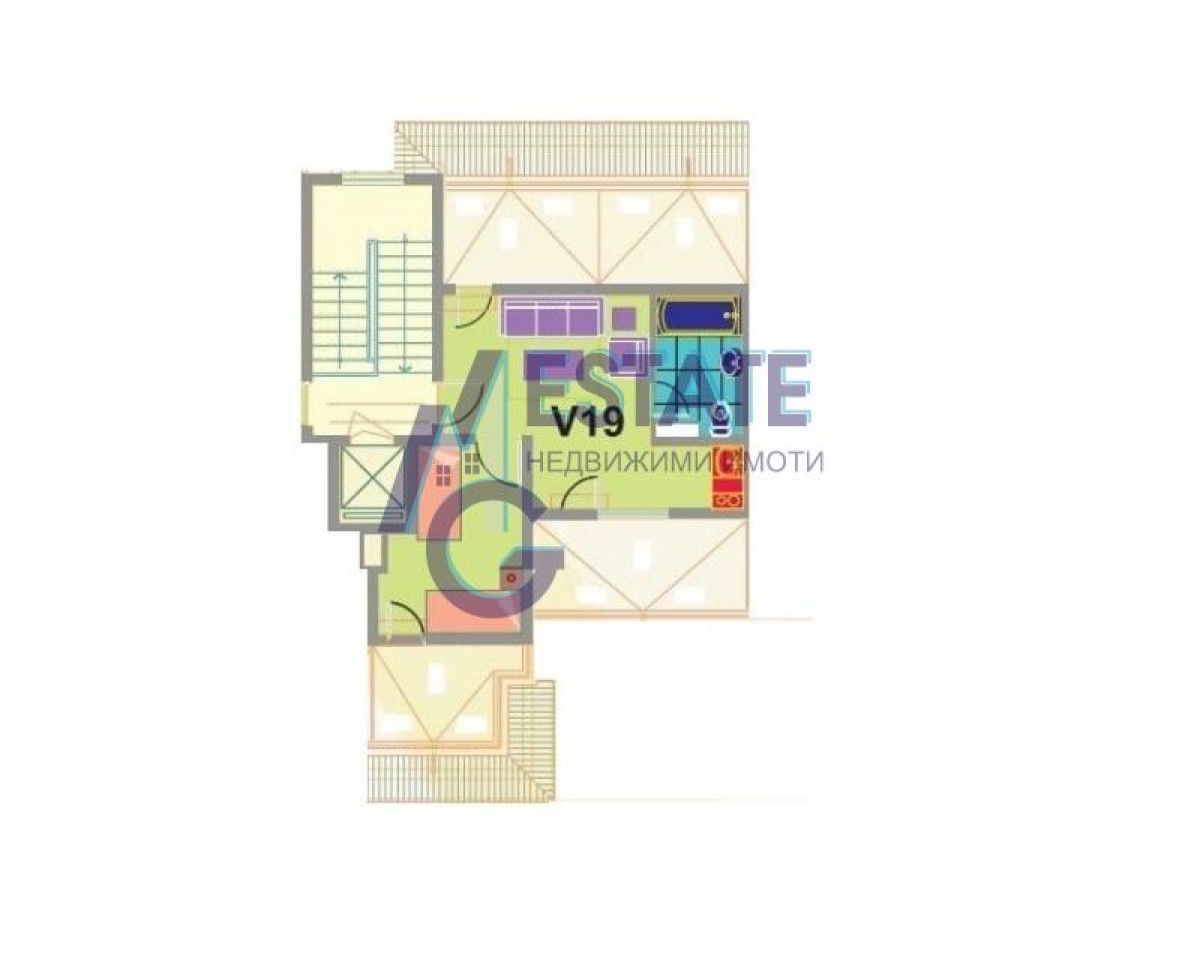 Продава се Двустаен апартамент в Созопол - 58 кв.м за 1190 €/кв.м - Снимка #1