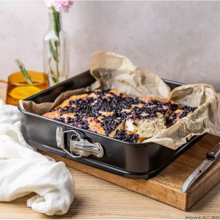 Forma pentru tort, tava copt, patrata, 28 cm, KingHoff