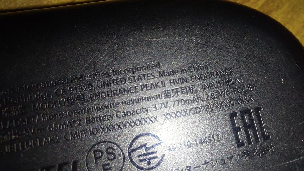 Безжични слушалки JBL ENDURANCE PEAK 2