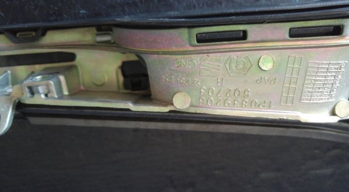 Maner exterior dreapta spate seat leon 1p1 1p0839206