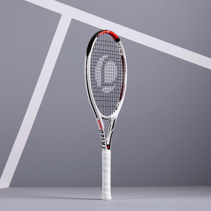 Rachetă Tenis Tr160 Graph Alb Adulți - produs resigilat Decathlon