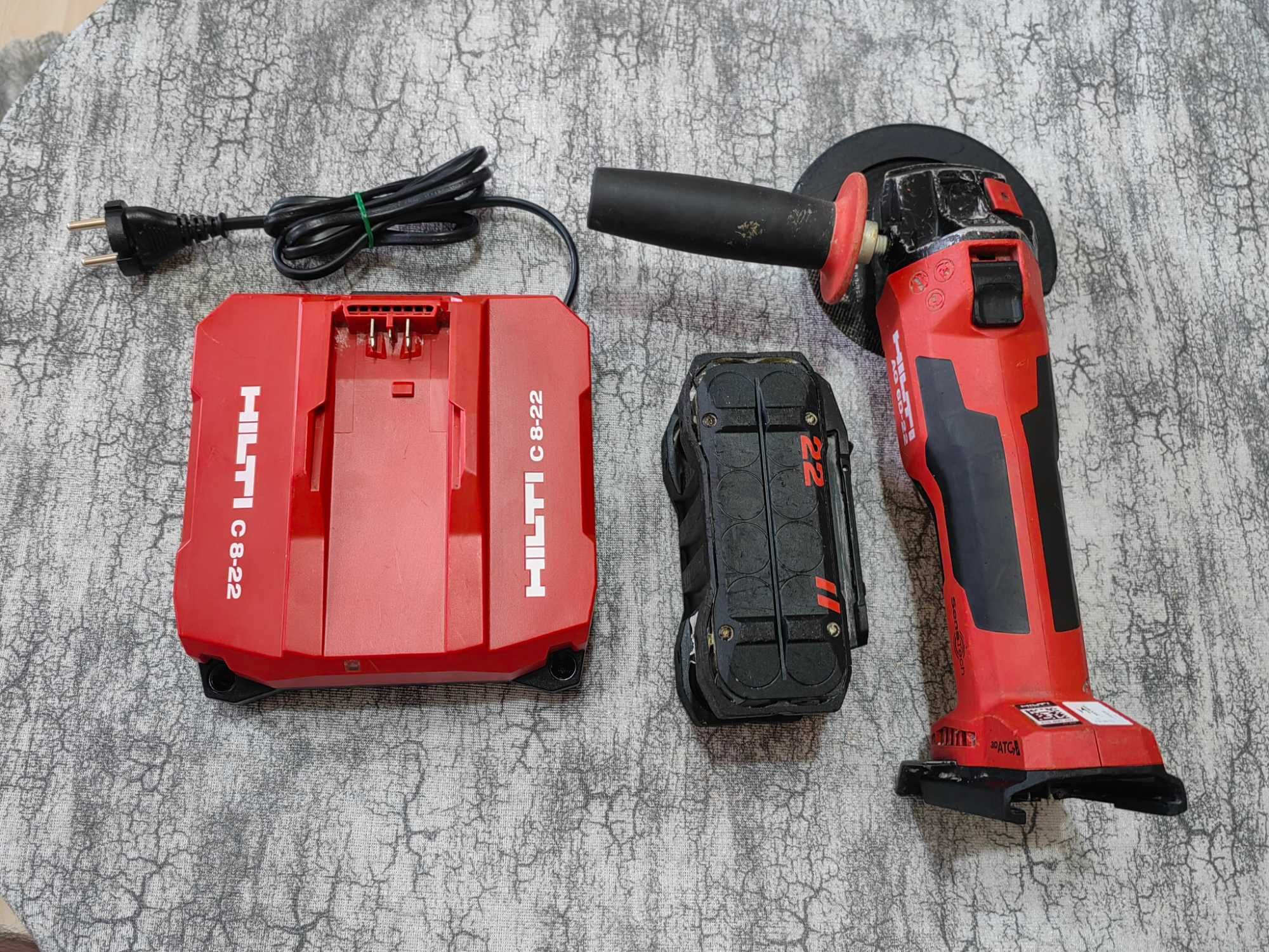 Hilti AG 6D 22 мощет шлайф