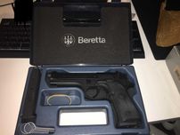 Pistol Airsoft Co2/Taurus/Beretta 6mm 4j Bile+Co2