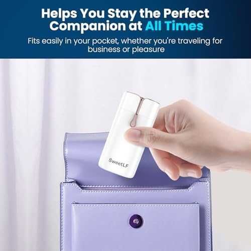 Нов Безболезнен Мини Тример за Жени – Идеален за Чувствителна Кожа