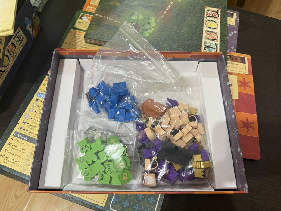 Root ( Base Game ) + The Underworld Expansion + The Partisan and Exile