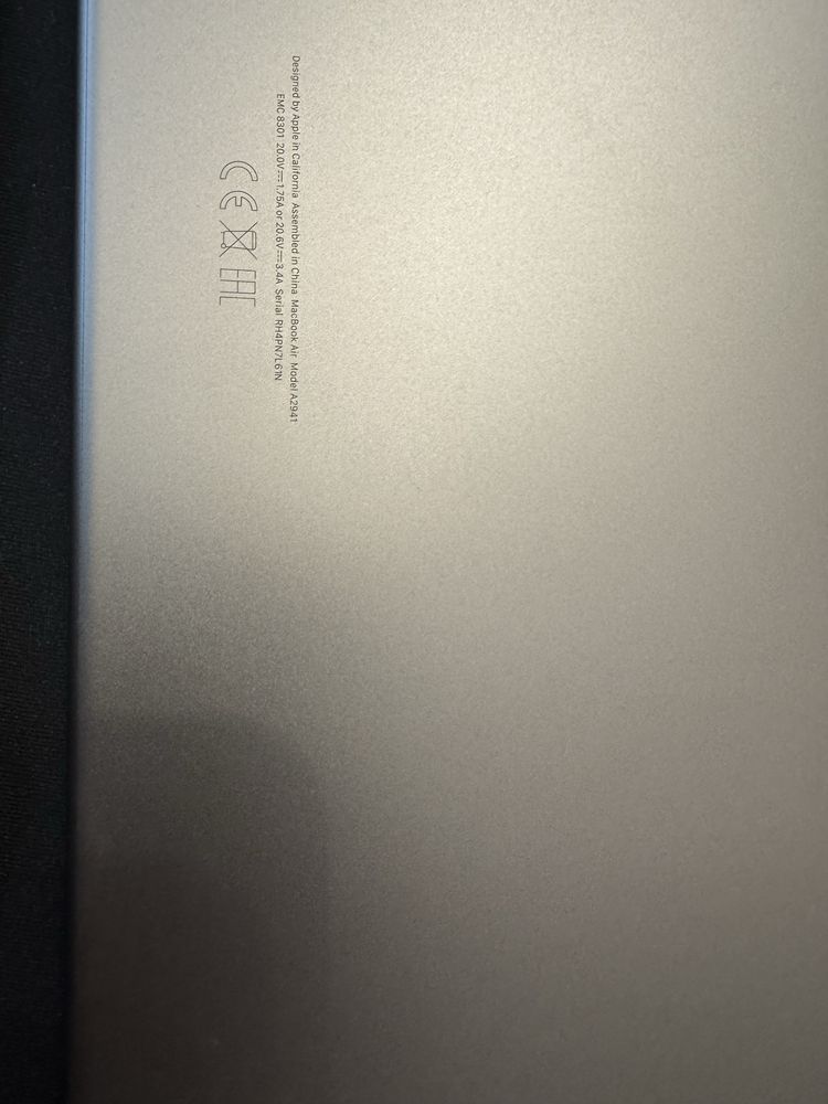 Mackbook air 15.3