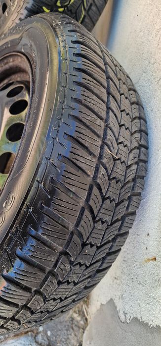 Set 4 Jante GM Opel Cu Cauciucuri de Iarna R16 5x115 Astra J Ampera