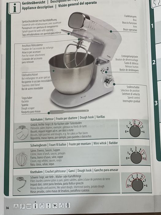 Mixer /Malaxor Trisa Mix Chef – Nou, nefolosit!