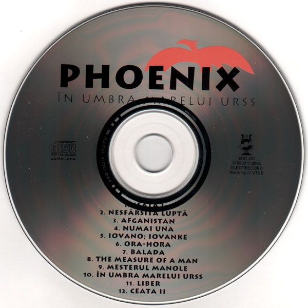 Albumul Phoenix –  În Umbra Marelui URSS