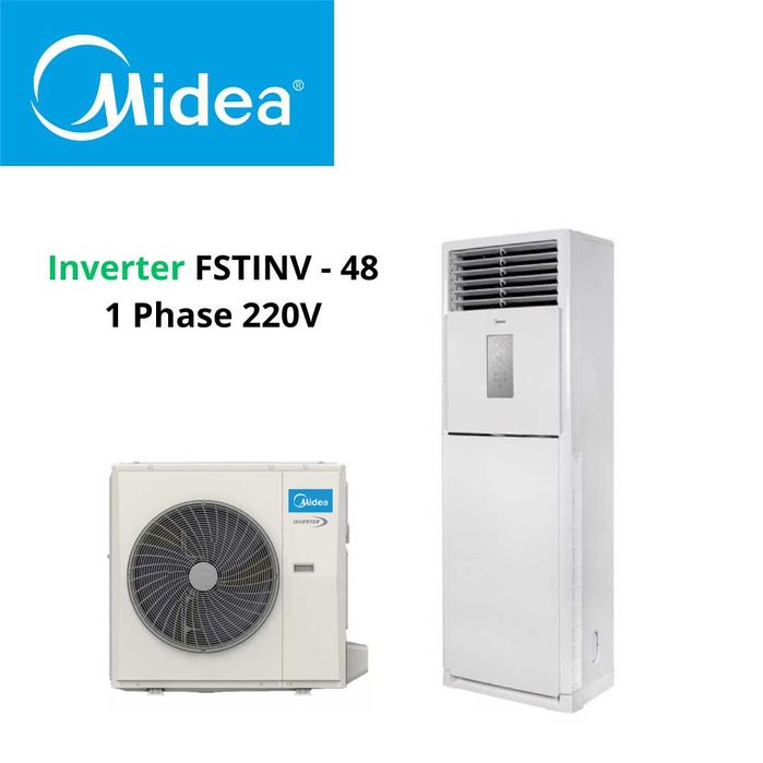 Кондиционер колонный Midea Inverter FST-48 220V kolonkalı konditsioner