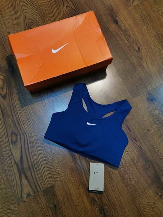 Sutien sport / top Nike damă S (A-C), turcoaz, nou