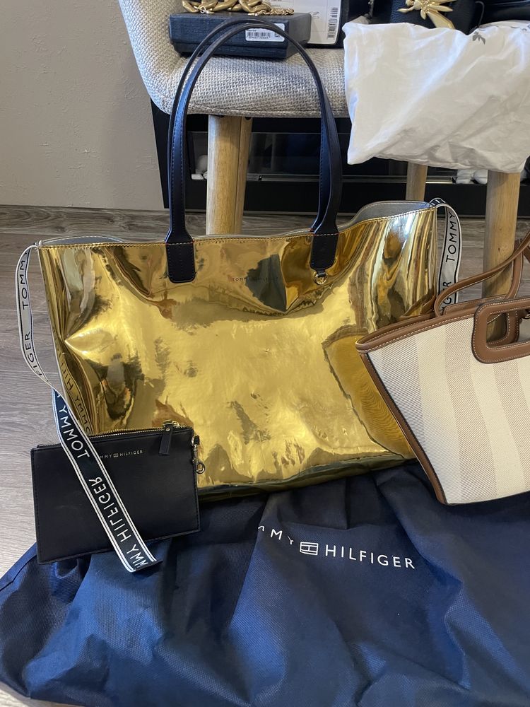 Patrizia Pepe Tommy Hilfiger Zara чанта