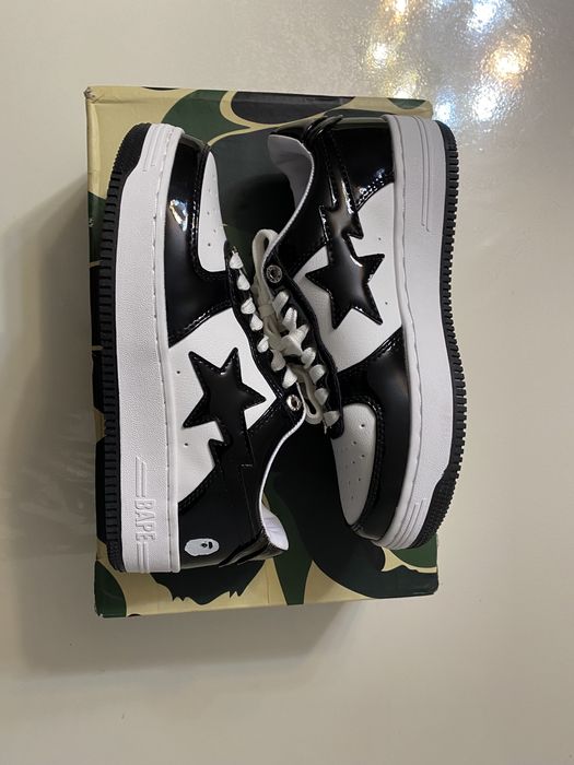 кроссовки BAPESTA черные