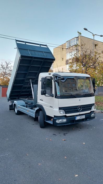 Vând bascula Mercedes  Atego 816 , stare estetică , tehnica impecabilă