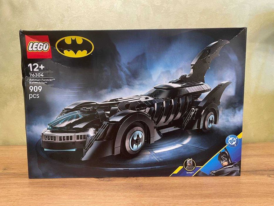 Lego DC: Бэтмобиль «Бэтмен навсегда» (Batmobile 76304)