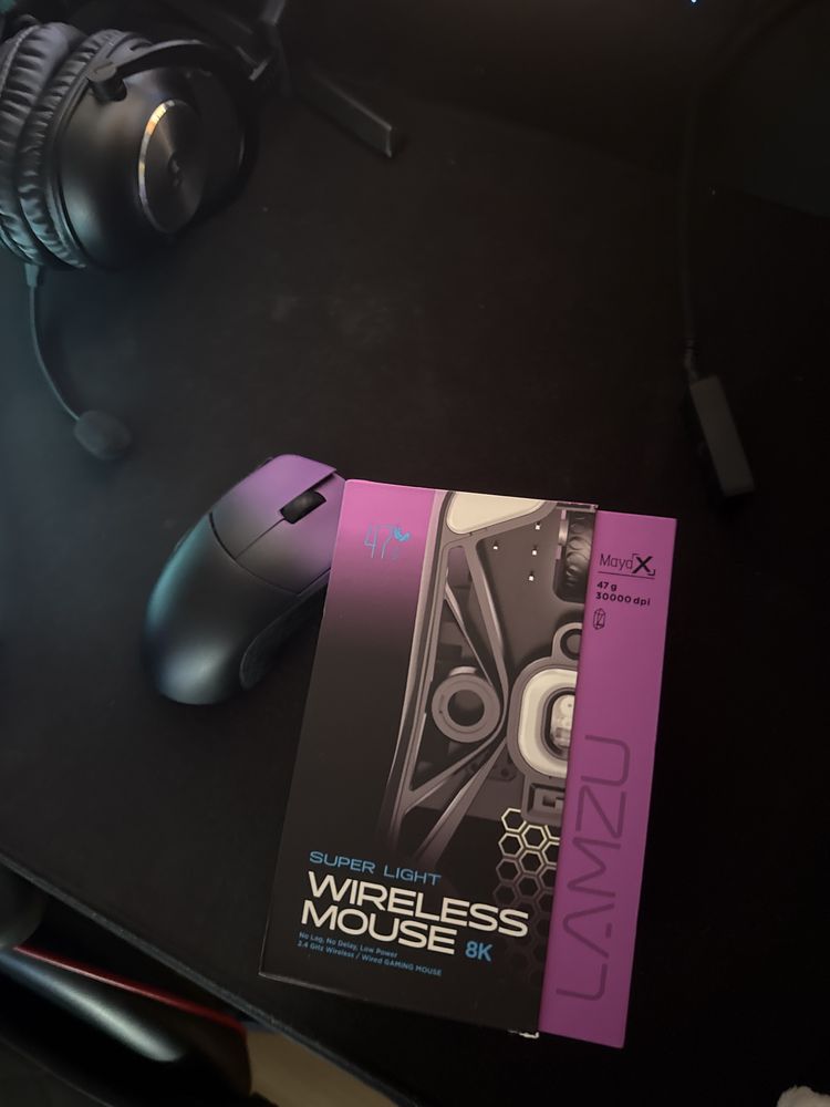 Lamzu Maya x Purple wirless mouse