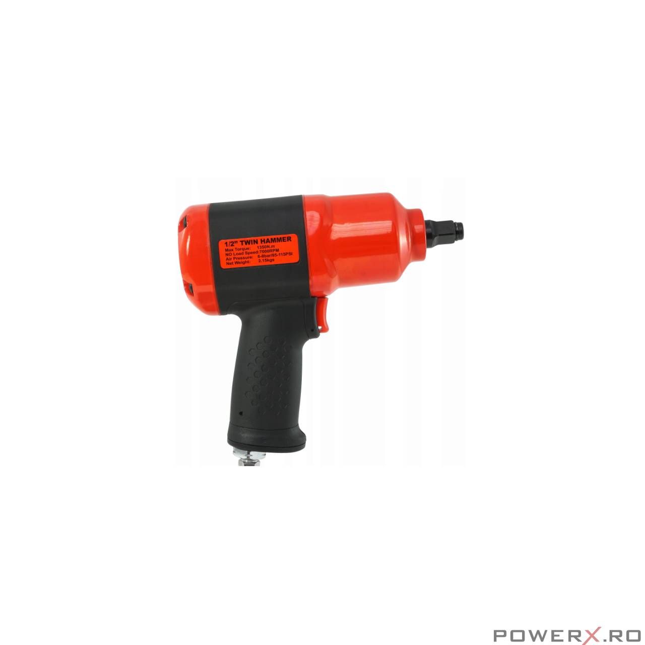 Pistol impact pneumatic 1350nm 1/2" 7000 rpm, presiune 6 - 8 bari,