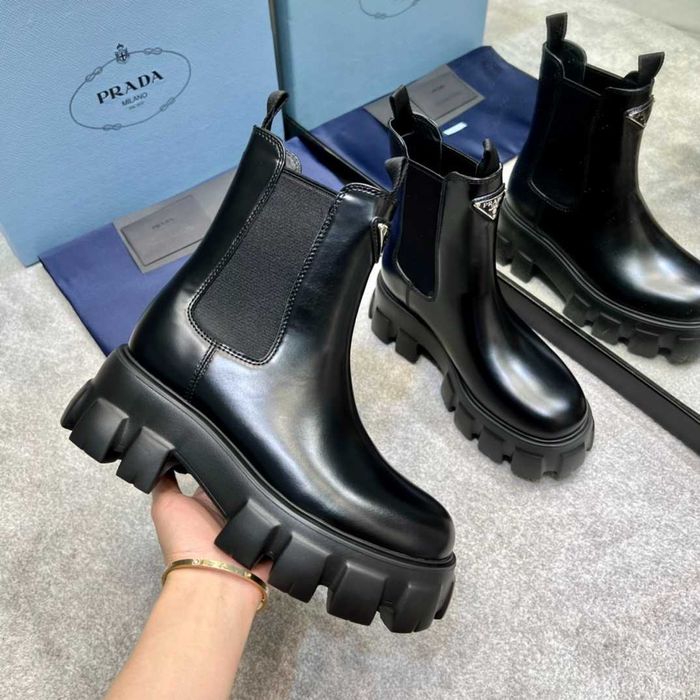 Ghete Prada - piele naturala 100% premium prezentare completa