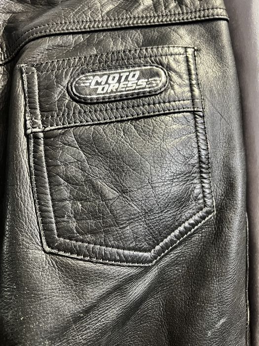 Pantaloni moto piele mar 46 Moto dress