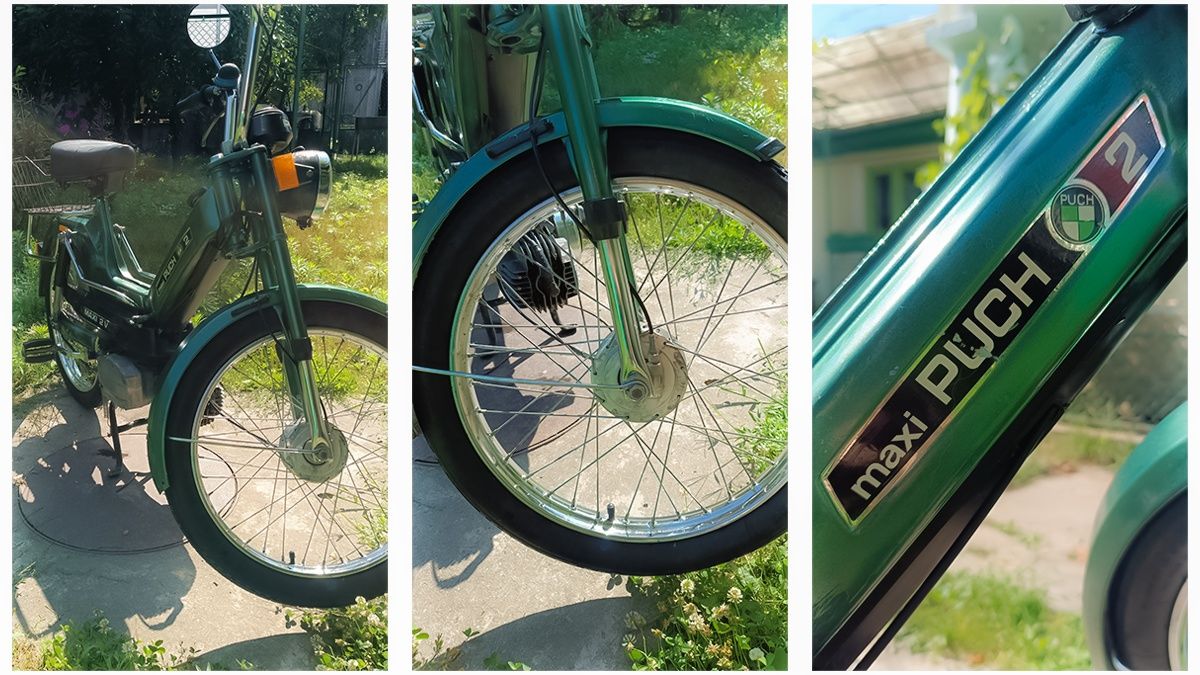 Motoretă retro Puch Maxi 2V automată cu două trepte model ZA50