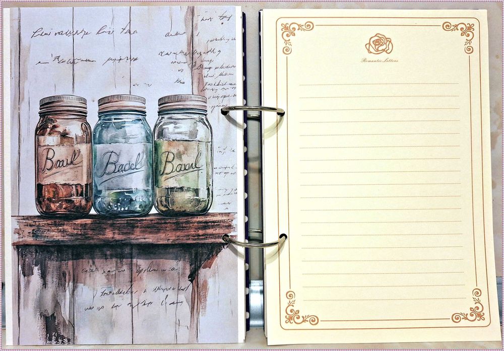 Тефтер за рецепти "Лукчета" в лилаво