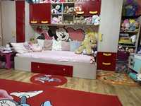 Dormitor complet copii( poate fi utilizat si la fete si la baieti)