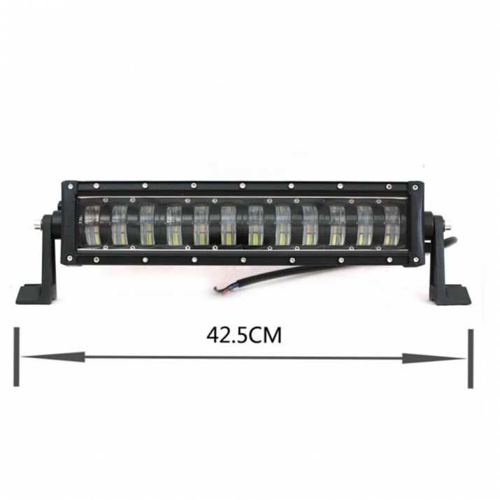 9D 42 СМ 240W Off-Road LED BAR с лупи Hi/Lo Къси и Дълги Светлини