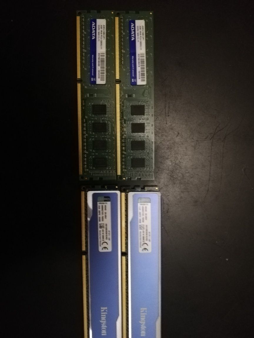 Ram DDR3 1600mhz 2gb x 4плочки