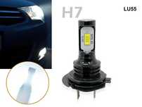 Becuri LED H7 pentru mașină 6000k luminozitate ridicată rezistente