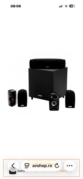 Sistem boxe 5.1 Polk Audio TL 1600 Polk Audio,Inca In Garantie