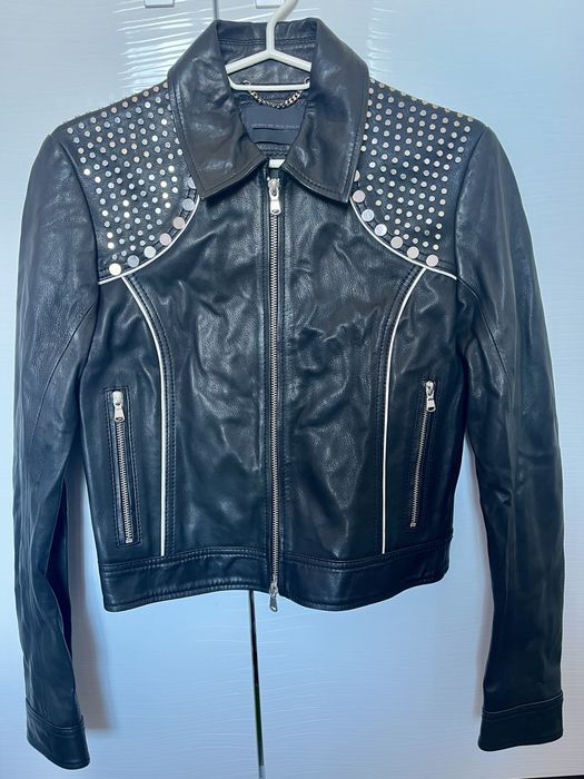 Дамско кожено яке Diesel Black Gold