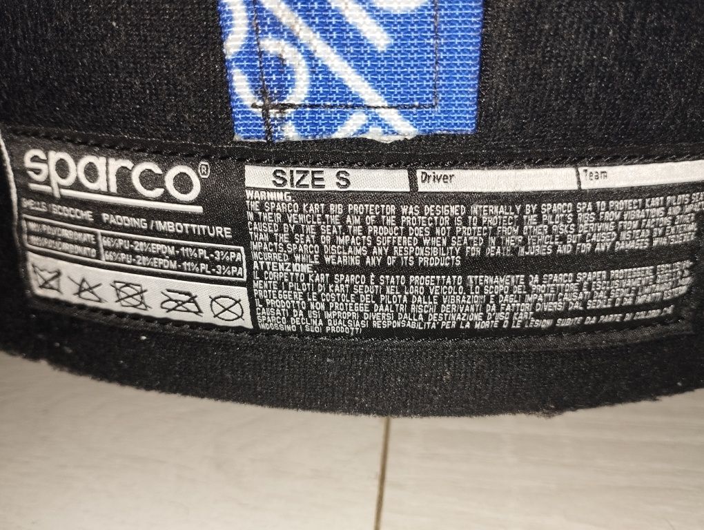 Protecție coaste karting Sparco PRO K-4