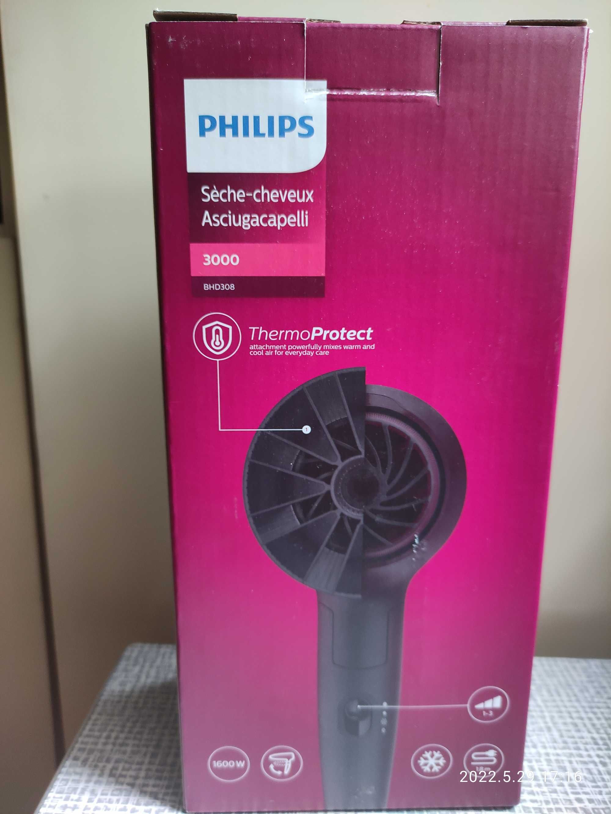 Фен для волоc Philips BHD 308. Новый. Цена ниже чем в магазинах.