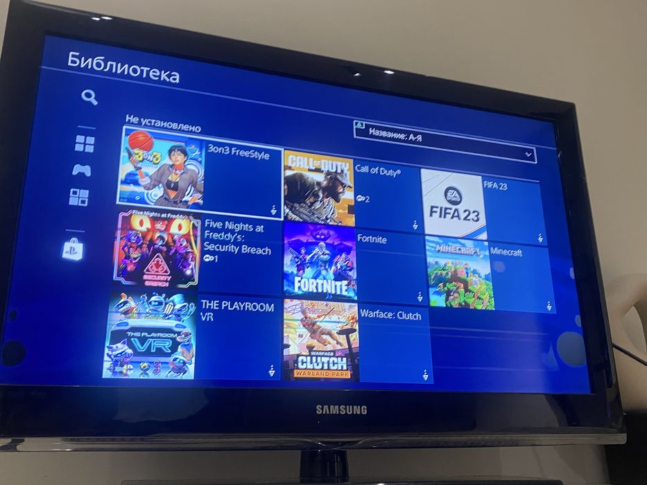 playstation4 с 2 геймпадами