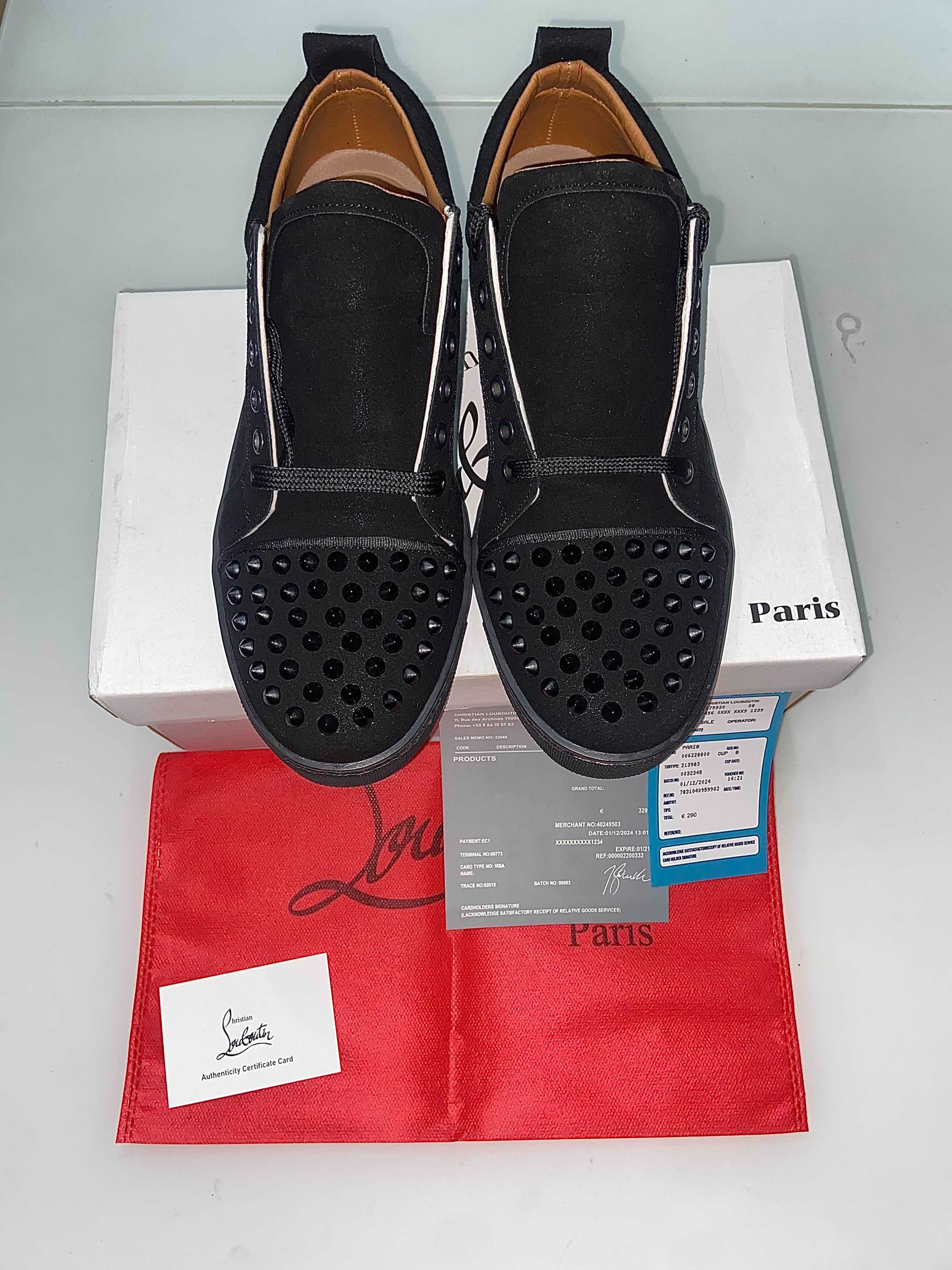 (41-44 номер) Christian Louboutin Red Bottoms Low (с шипове)