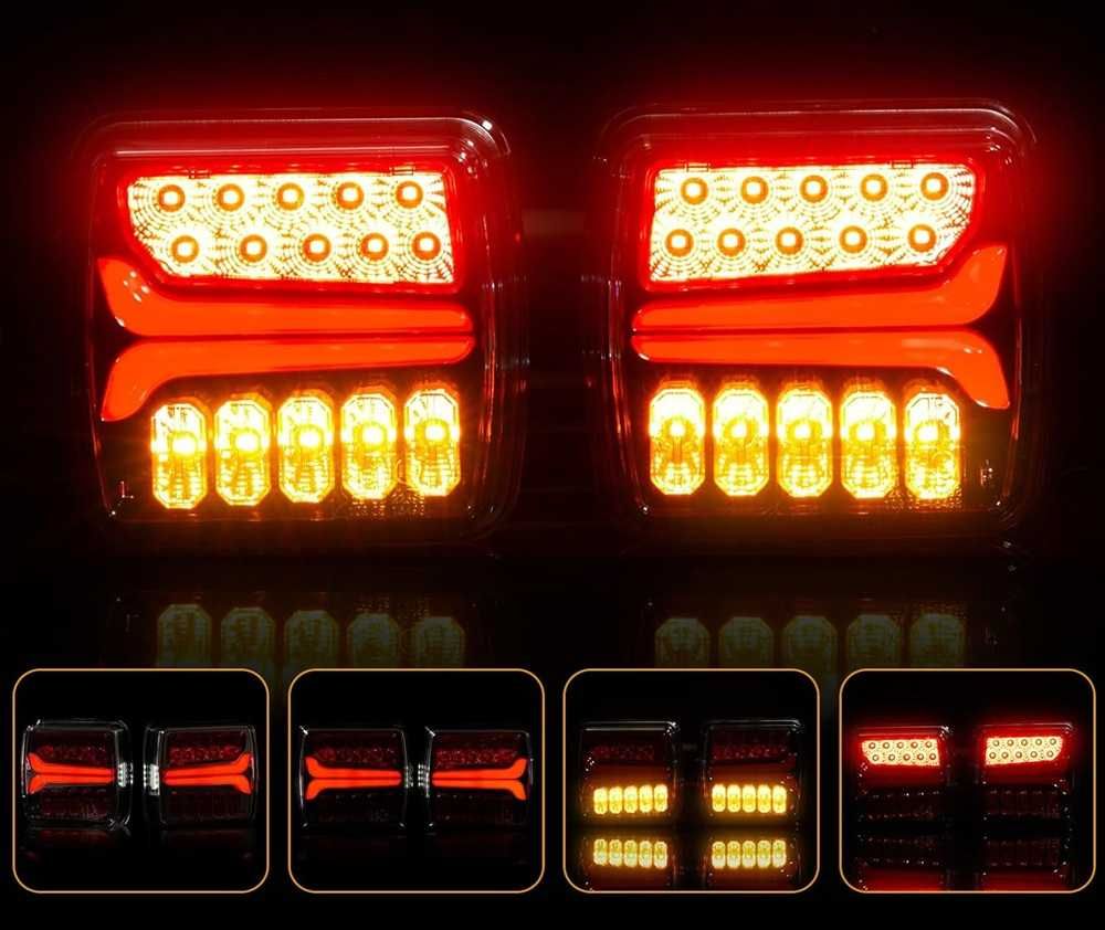 Магнитни, безжични (wireless) LED диодни стопове за Ремарке - 12V/24V