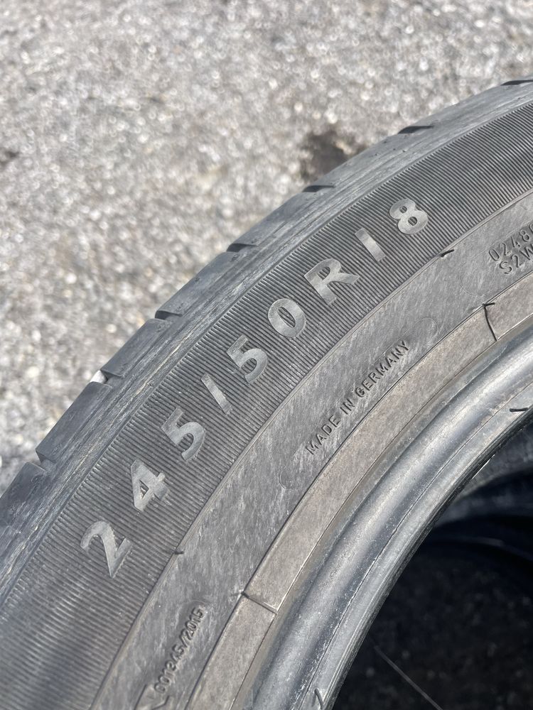 245/50/18 Dunlop 4 броя 6 мм 2019