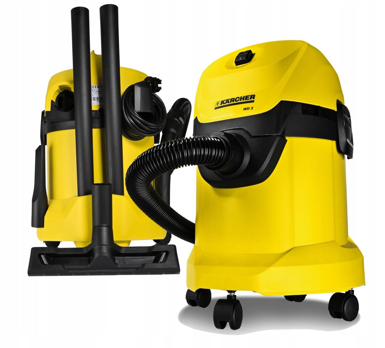 Хозяйственный пылесос Karcher WD3.
Настоящее немецкое качество.