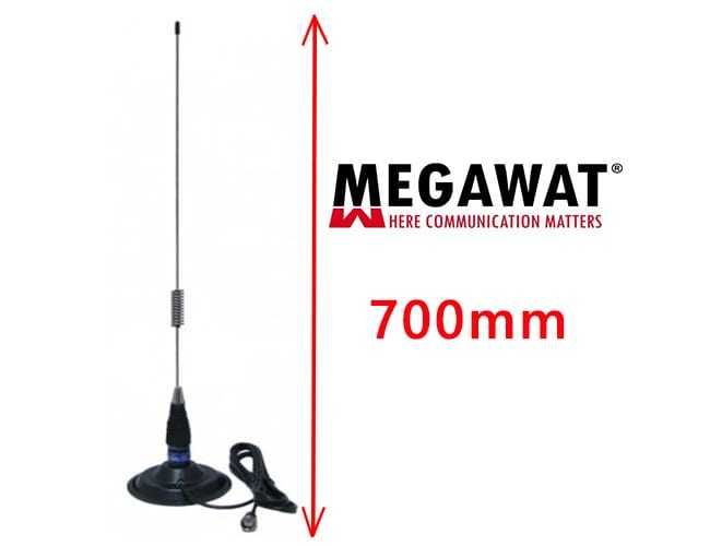 Antena Statie Radio CB Megawat PNI Storm Avanti + Baza Magnet si Cablu