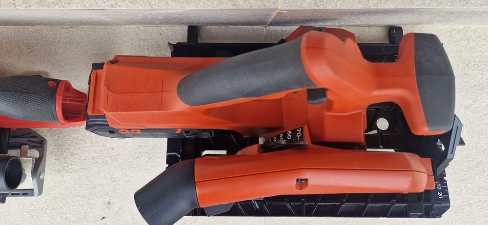 Hilti , Milwaukee circular pe acumulator