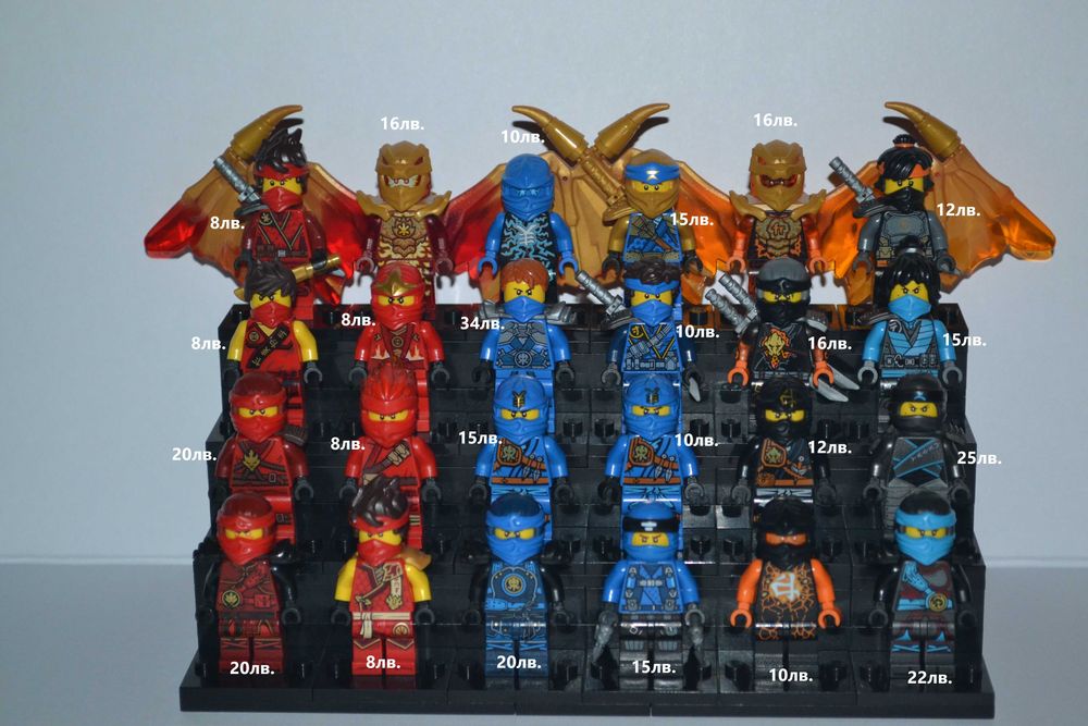 LEGO Ninjago минифигурки {3} / Ниджаго