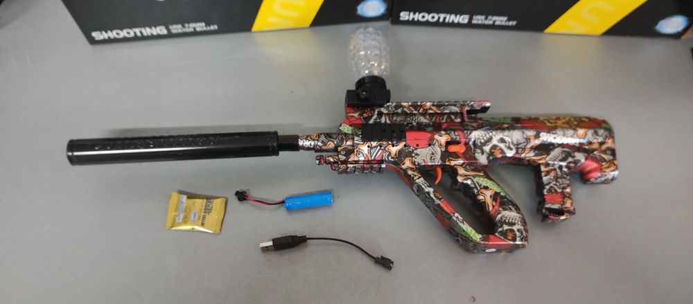 Електрически автомат Гел Бластер с меки топчета