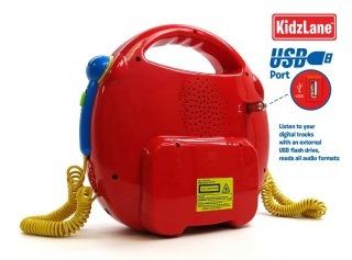 Конче и влак на английски. Караоке микрофон и CD player.