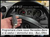 Programare cheie chei Mercedes w204 w212 A B C E Class Vito Sprinter