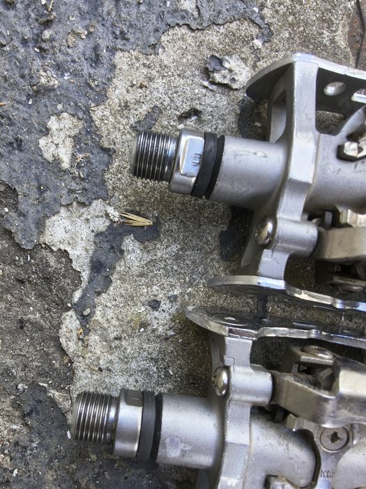 Shimano pedale de bicicletă PD-M324 SPD argintiu