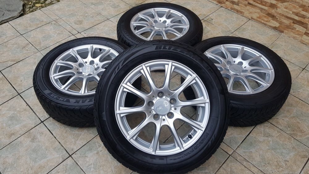 Jante 5x112 R16 + anvelope de iarna pt Audi A3, A4, A6, Q2, Q3 etc