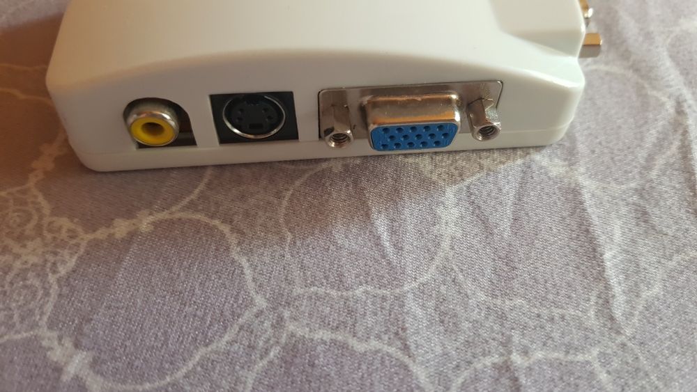 Convertor semnal Vga la rca, s-video, av, Dvr, Bnc, splitter